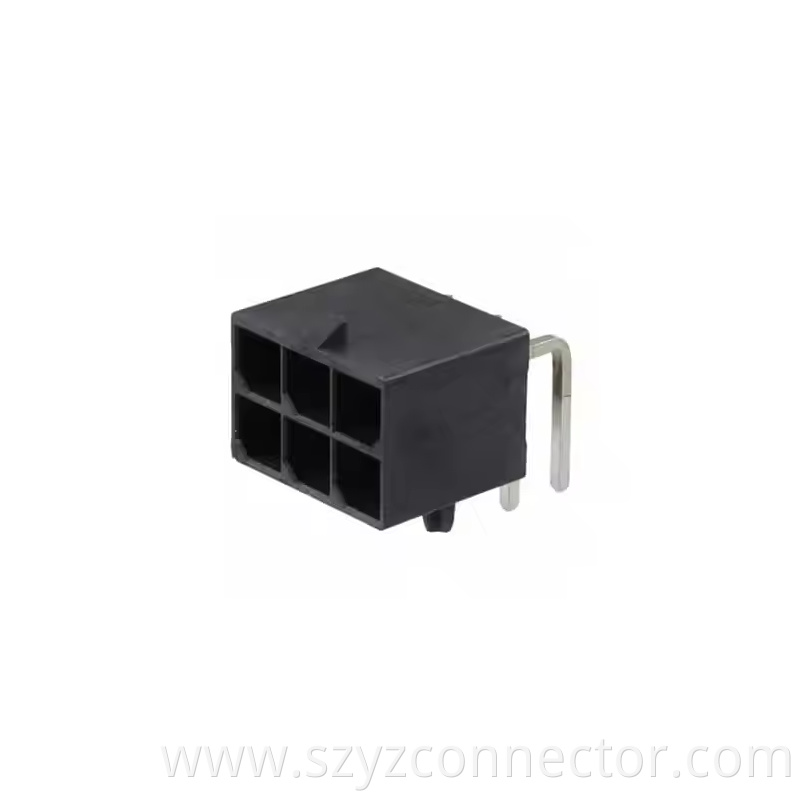 5.7mm Mega-Fit male pin connector (2)